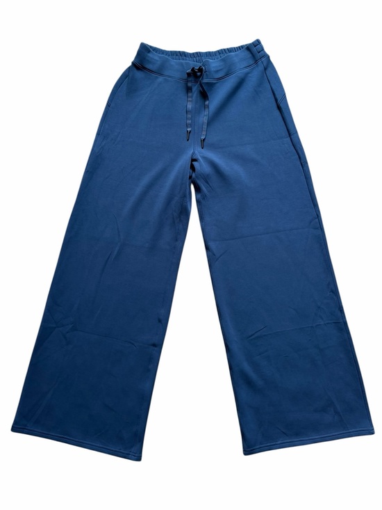 SPANX Pants - Spanx Air Essentials Wide Leg Pant Size Large Blue High Rise Stretch Loungewear